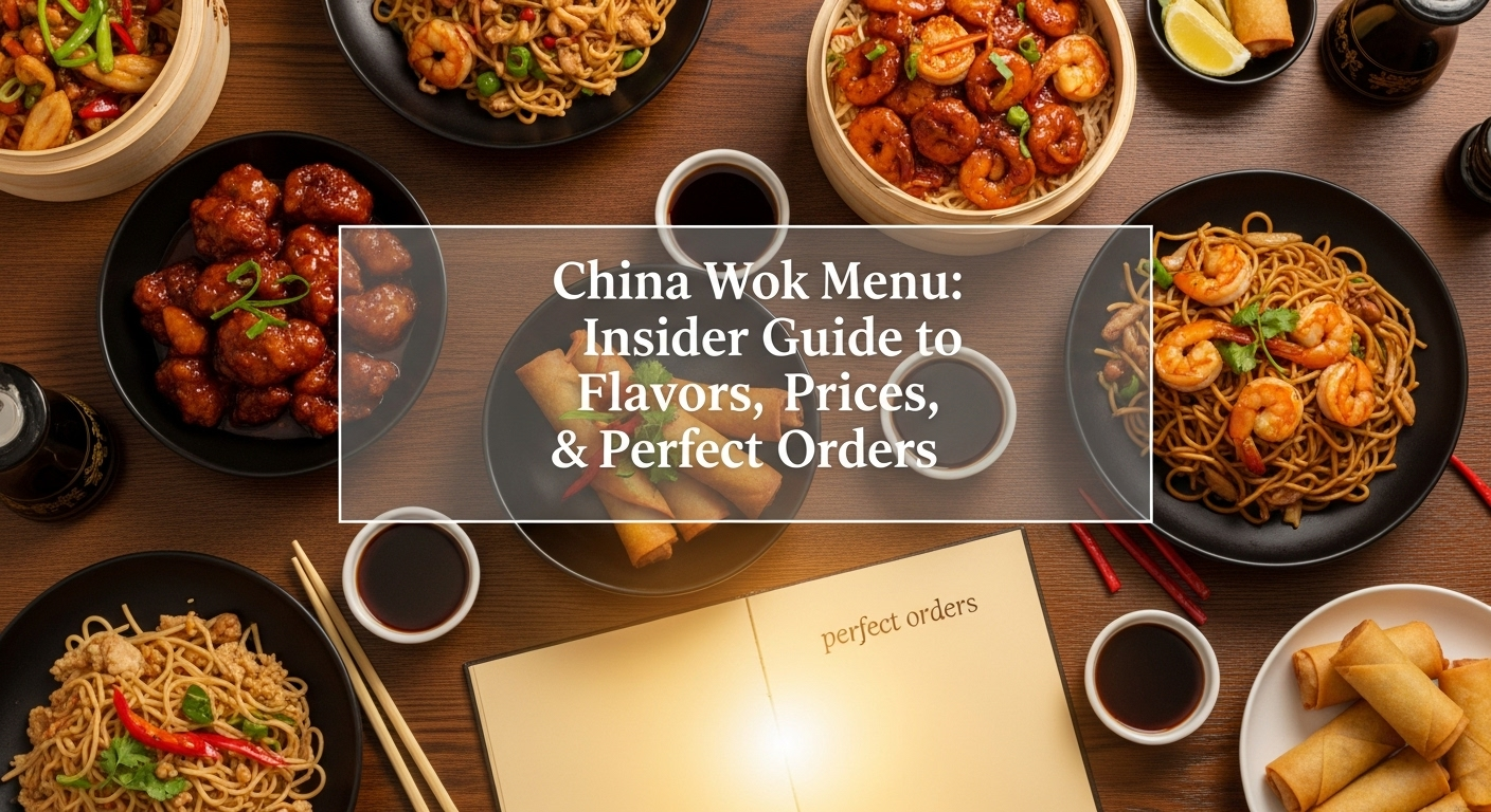 China Wok Menu: Insider Guide to Flavors, Prices & Perfect Orders