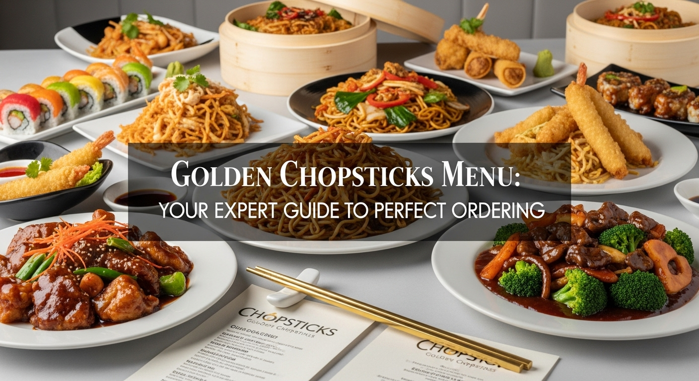 Golden Chopsticks Menu: Your Expert Guide to Perfect Ordering