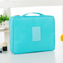 Load image into Gallery viewer, fashion Travel Nylon beauty makeup bags water-proof cosmetics bags bathroom organizer of Women portable bath hook washing up bag
