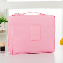 Load image into Gallery viewer, fashion Travel Nylon beauty makeup bags water-proof cosmetics bags bathroom organizer of Women portable bath hook washing up bag
