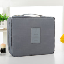 Load image into Gallery viewer, fashion Travel Nylon beauty makeup bags water-proof cosmetics bags bathroom organizer of Women portable bath hook washing up bag
